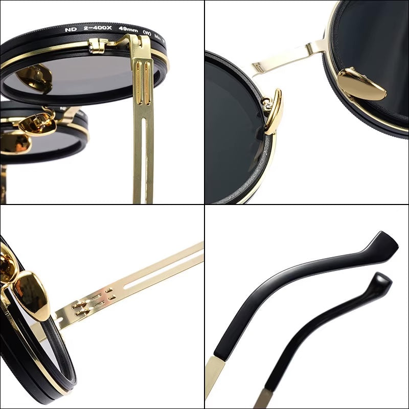 Lunettes Polarisantes à Teinte Ajustable